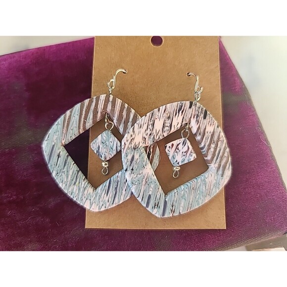 Polymer Clay Dangling Earrings New - Picture 2 of 10